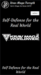 Mobile Screenshot of kravmagaforsyth.com